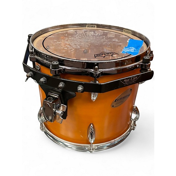 Used Ludwig 4 Piece Accent CS Orange Drum Kit