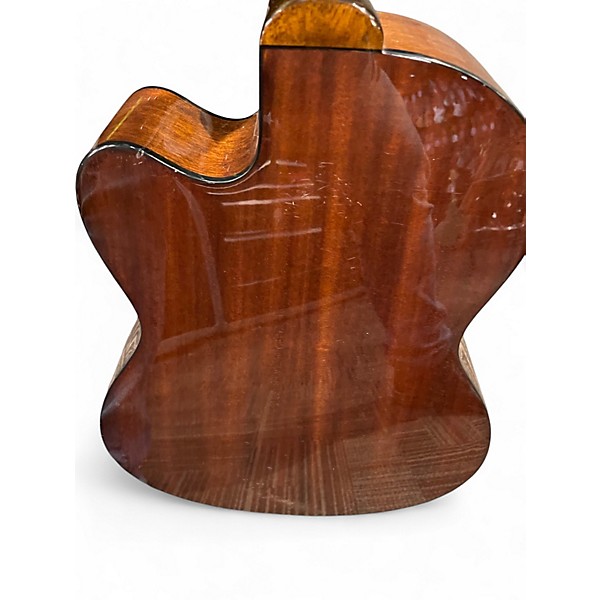 Used Lucero LC100CE Natural Classical Acoustic Electric Guitar