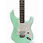 Used Fender Stratocaster Surf Green Solid Body Electric Guitar