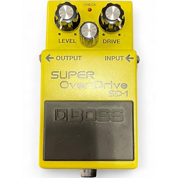 Used BOSS SD1 Super Overdrive Keeley Mod Effect Pedal
