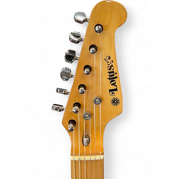 Used Lotus STRATOCASTER BLACK Solid Body Electric Guitar