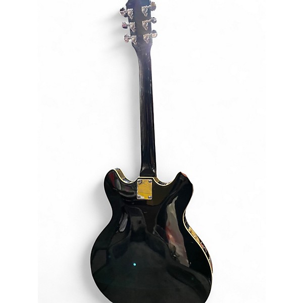 Used Oscar Schmidt OE30 Black Hollow Body Electric Guitar