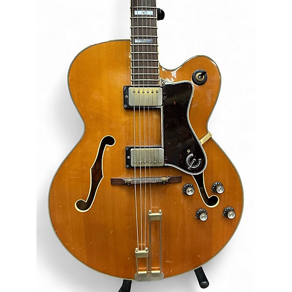 Used Epiphone Broadway Natural Hollow Body Electric Guitar
