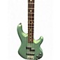 Used Fender Deluxe Zone Bass Sage Green Metallic Electric Bass Guitar