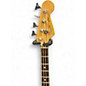 Used Fender Deluxe Zone Bass Sage Green Metallic Electric Bass Guitar