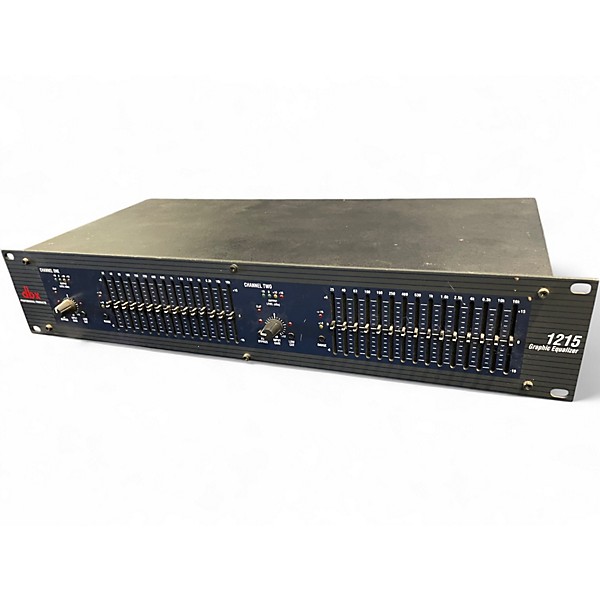 Used dbx 1215 Dual 15-Band Graphic Equalizer