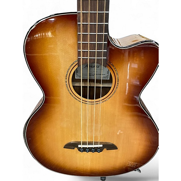 Used Alvarez AEB 70 ce Shado Acoustic Bass Guitar