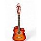 Used Segovia GC-2CE ABS Cherry Sunburst Classical Acoustic Electric Guitar
