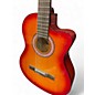 Used Segovia GC-2CE ABS Cherry Sunburst Classical Acoustic Electric Guitar