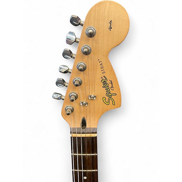 Used Squier Affinity Stratocaster Black Solid Body Electric Guitar