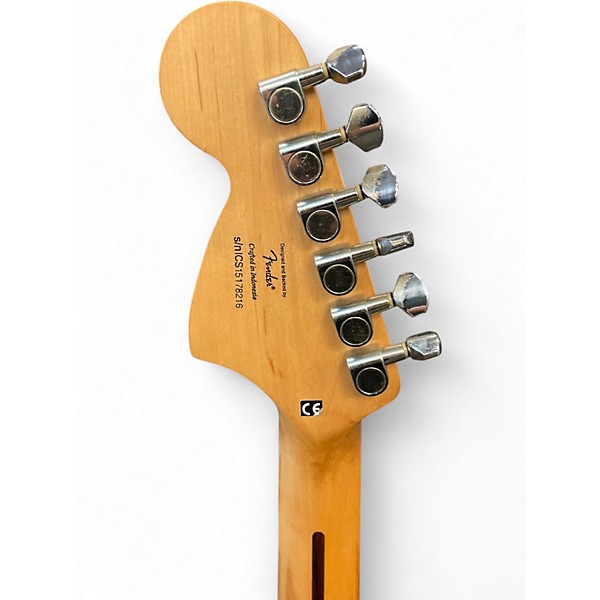 Used Squier Affinity Stratocaster Black Solid Body Electric Guitar