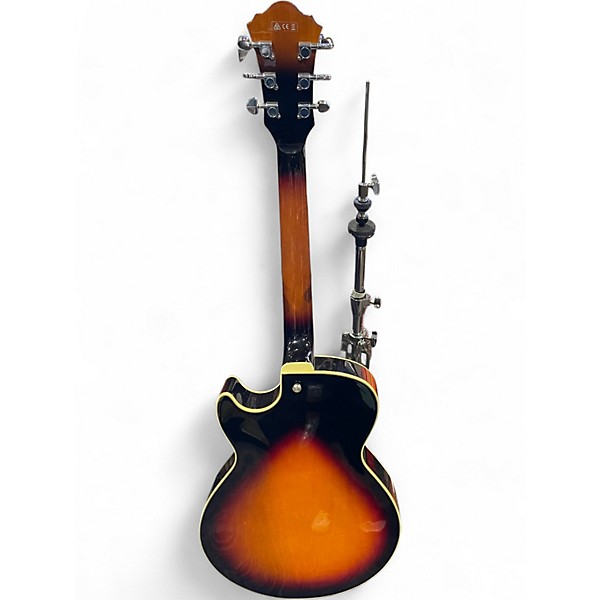 Used Ibanez AGF75 Hollowbody Tobacco Sunburst Hollow Body Electric Guitar