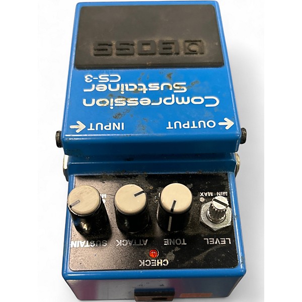 Used BOSS CS3 Compressor Sustainer Effect Pedal