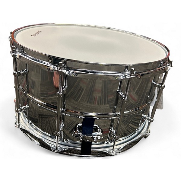 Used Ludwig 14X8 Supralite Snare Silver Drum