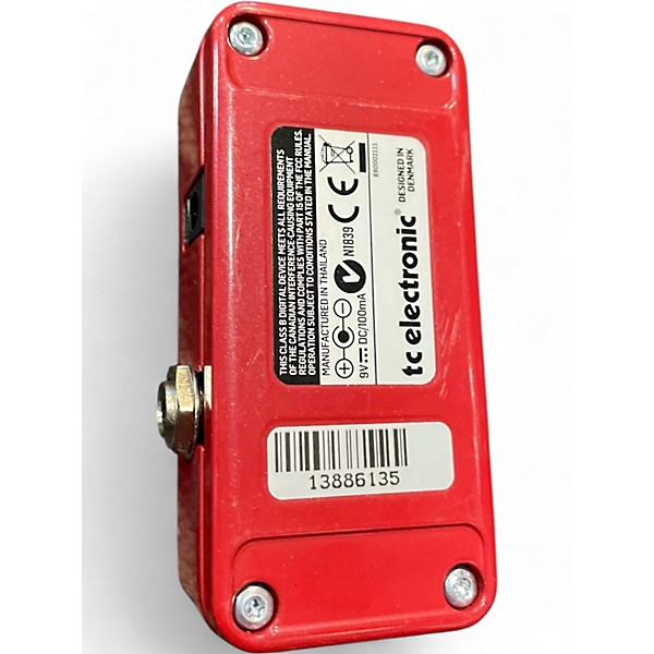 Used TC Electronic Hall Of Fame Mini Reverb Effect Pedal