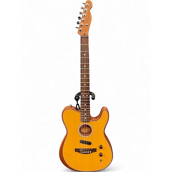Used Fender Acoustasonic Telecaster 2 Color Sunburst Acoustic Electric Guitar