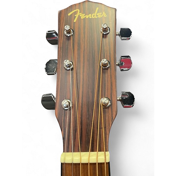 Used Fender DG10 Left Handed Natural Acoustic Guitar