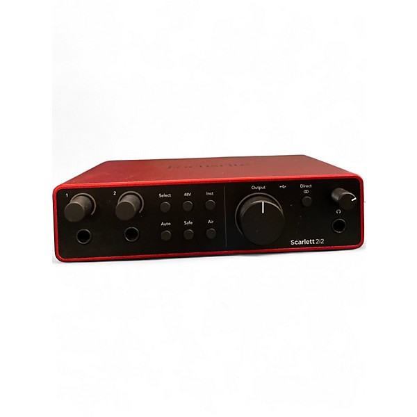 Used 2023 Focusrite Scarlett 2i2 Gen 3 Audio Interface