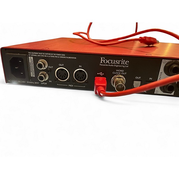 Used 2018 Focusrite Scarlett 18i20 Gen 2 Audio Interface