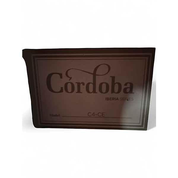 Used 2020s Cordoba C4CE Mahogany Acoustic Guitar