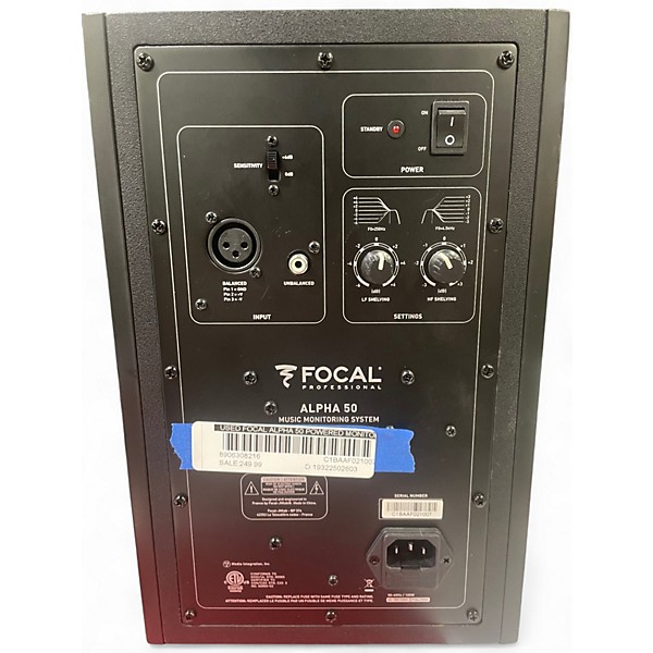 Used Focal ALPHA 50 Powered Monitor
