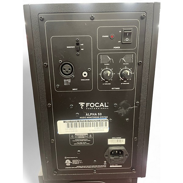 Used Focal ALPHA 50 Powered Monitor