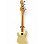 Used Vintage V4 Reissued Vintage Yellow Electric Bass Guitar