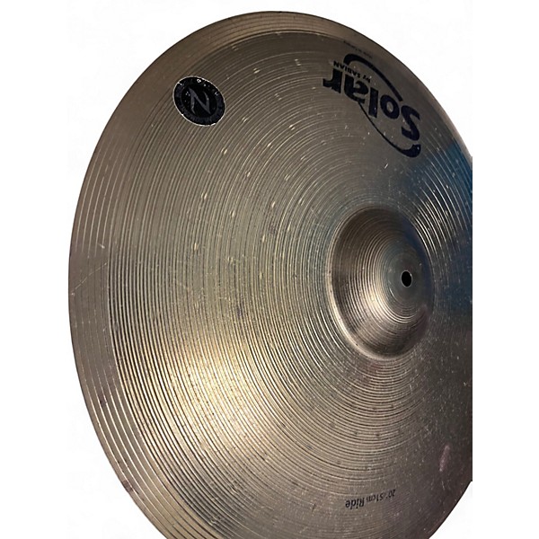 Used Solar by Sabian 20in RIDE Cymbal