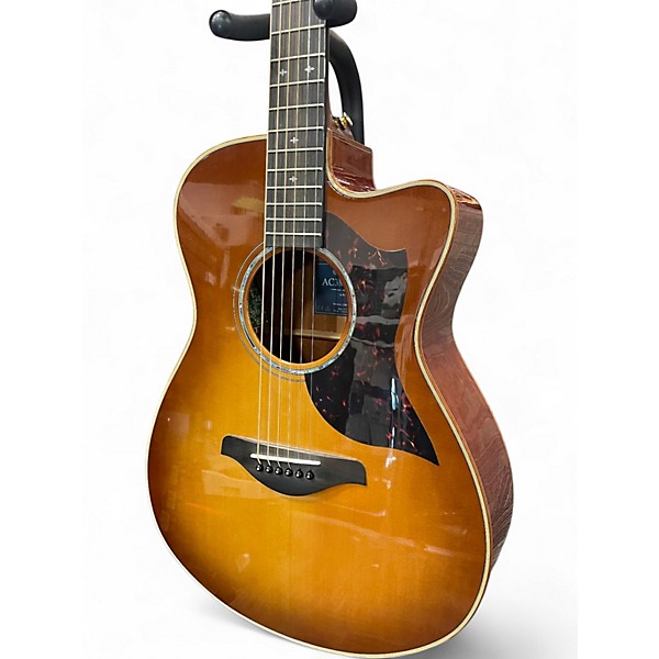 Used Yamaha AC3M DLX VINTAGE SAND BURST Acoustic Electric Guitar