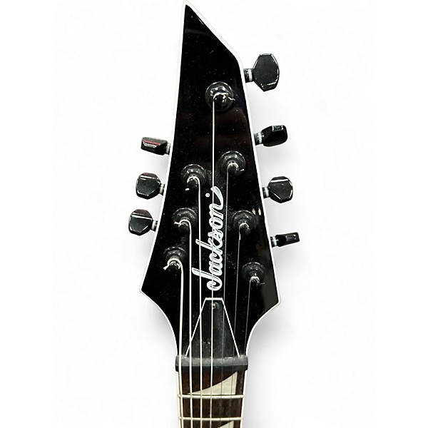 Used Jackson MONARKH SCX7 Black Solid Body Electric Guitar
