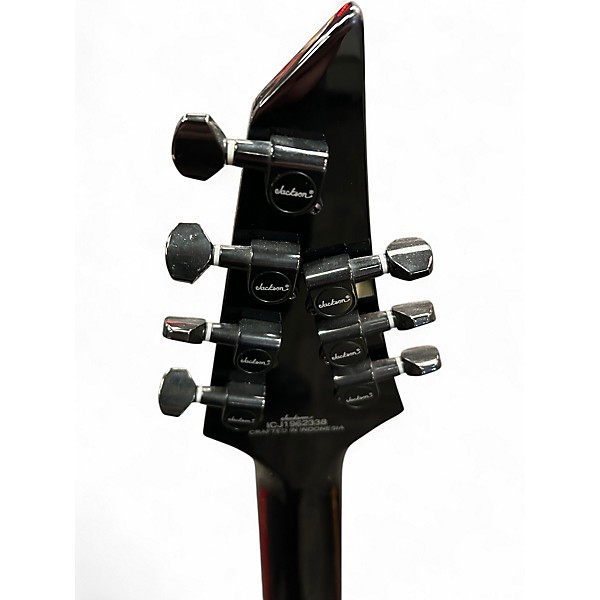 Used Jackson MONARKH SCX7 Black Solid Body Electric Guitar