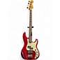 Used Fender American Deluxe Precision Bass RED Electric Bass Guitar thumbnail