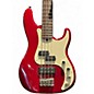 Used Fender American Deluxe Precision Bass RED Electric Bass Guitar