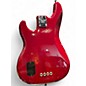 Used Fender American Deluxe Precision Bass RED Electric Bass Guitar