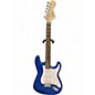 Used Squier Standard Stratocaster Blue Solid Body Electric Guitar thumbnail