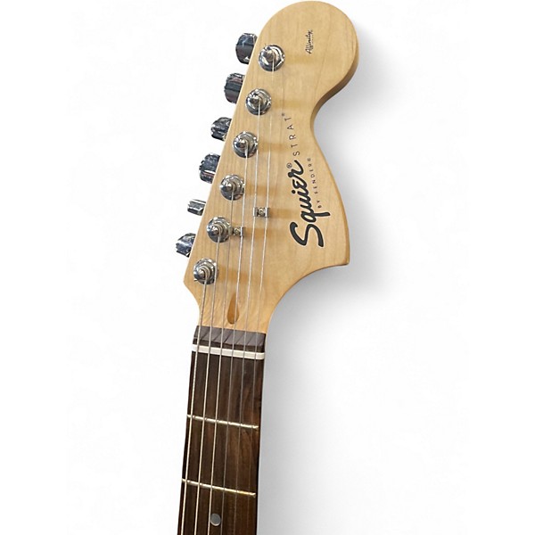 Used Squier Standard Stratocaster Blue Solid Body Electric Guitar