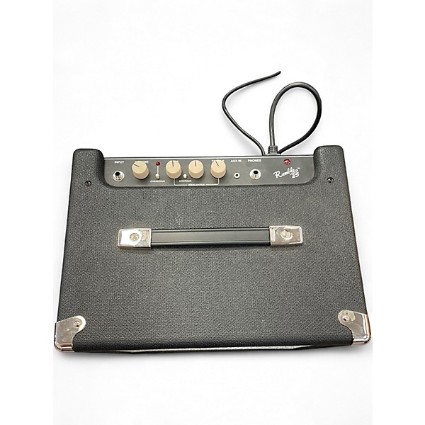 Used Fender Rumble V3 25w 1x8 Bass Combo Amp