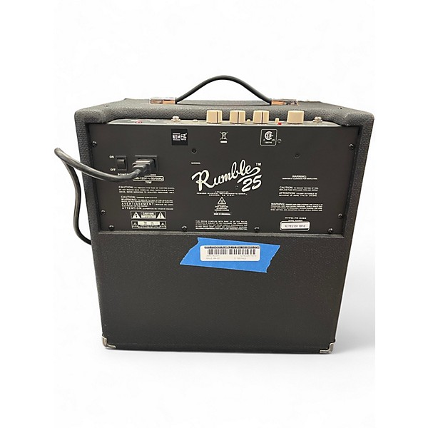 Used Fender Rumble V3 25w 1x8 Bass Combo Amp