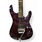 Used Ltd M1 CUSTOM Purple Solid Body Electric Guitar