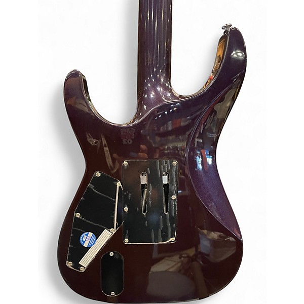 Used Ltd M1 CUSTOM Purple Solid Body Electric Guitar