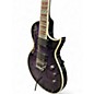 Used ESP LTD EC1000 FR Deluxe Purple Flame Solid Body Electric Guitar