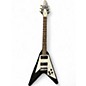Used 1992 Gibson Flying V Black Solid Body Electric Guitar thumbnail
