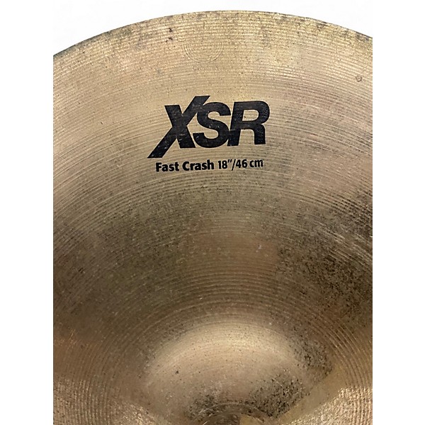 Used SABIAN 18in XSR FAST CRASH Cymbal