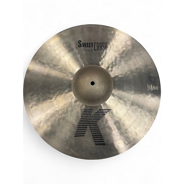 Used Zildjian 18in K Sweet Crash Cymbal