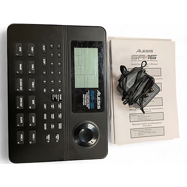 Used Alesis SR16 Drum Machine