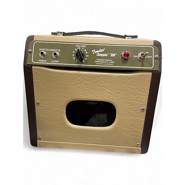Used Fender Champion 600 5W 1X6 Tube Guitar Combo Amp
