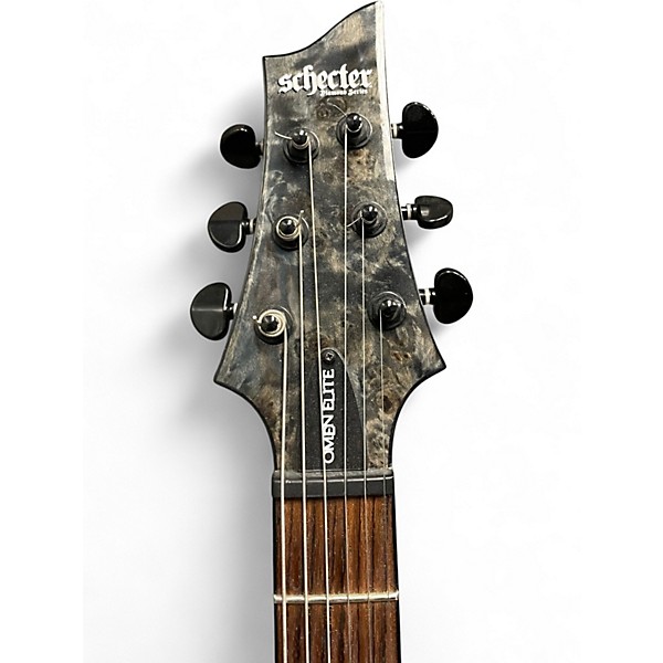 Used 2021 Schecter Guitar Research Omen Elite Natural Solid Body Electric Guitar