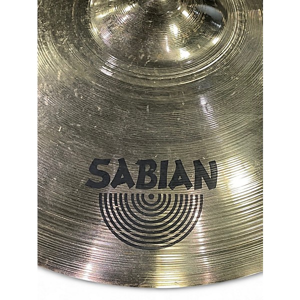 Used SABIAN 20in AAX Stage Ride Cymbal
