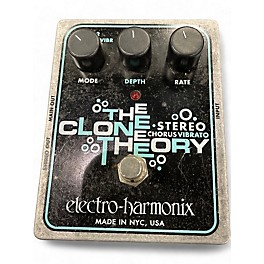 Used Electro-Harmonix XO Stereo Clone Theory Analog Chorus / Vibrato Effect Pedal