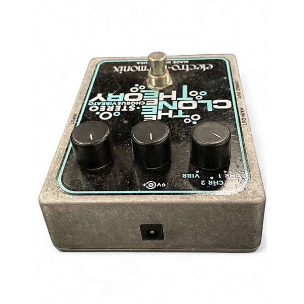 Used Electro-Harmonix XO Stereo Clone Theory Analog Chorus / Vibrato Effect Pedal